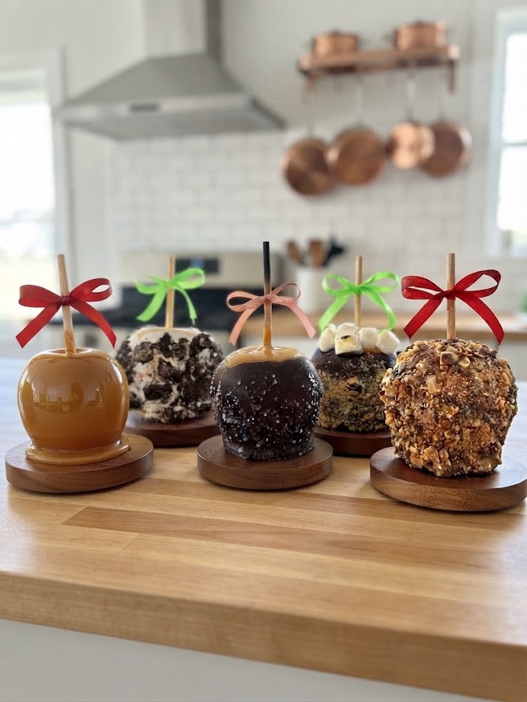 Sweet Melina's gourmet caramel apples